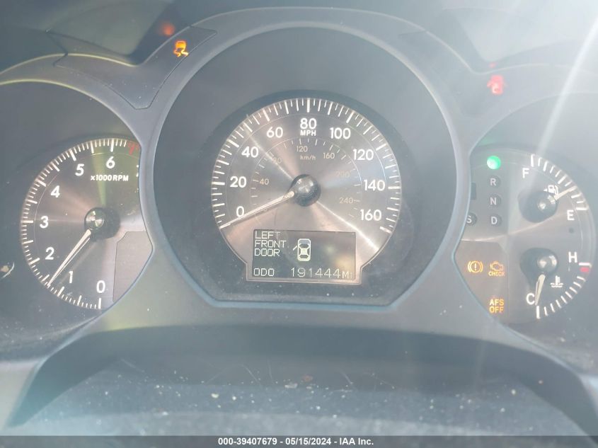 2006 Lexus Gs 300 VIN: JTHBH96SX65026548 Lot: 39407679