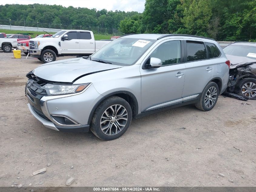 2016 Mitsubishi Outlander Sel VIN: JA4AZ3A32GZ014857 Lot: 39407684