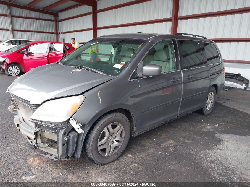 2007 Honda Odyssey Ex VIN: 5FNRL38437B047834 Lot: 39407697