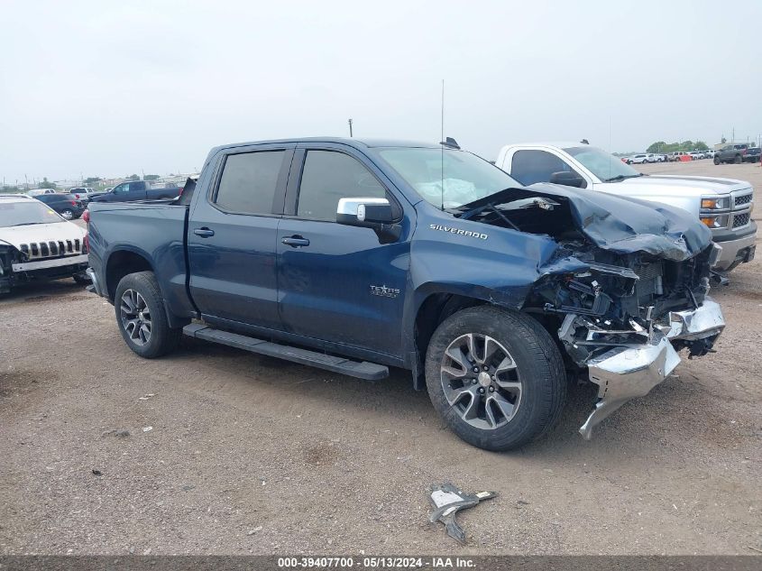 2021 Chevrolet Silverado 1500 2Wd Short Bed Lt VIN: 3GCPWCED4MG104583 Lot: 39407700