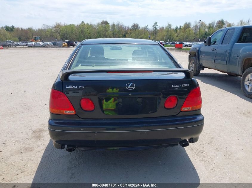 2004 Lexus Gs 430 VIN: JT8BL69SX40015567 Lot: 39407701