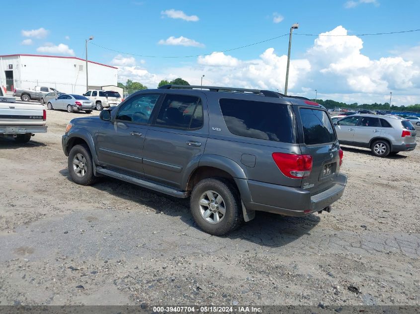 2006 Toyota Sequoia Sr5 V8 VIN: 5TDZT34A16S274655 Lot: 39407704