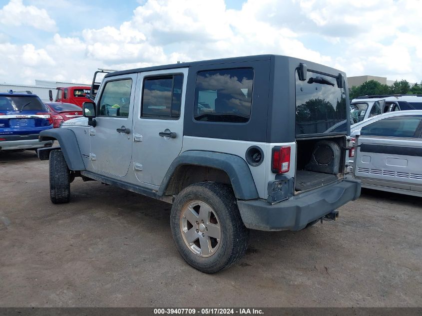 2008 Jeep Wrangler Unlimited Rubicon VIN: 1J8GA691X8L649673 Lot: 39407709