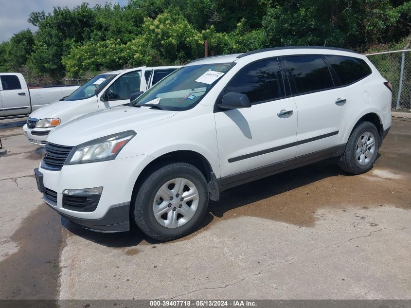 2017 Chevrolet Traverse Ls VIN: 1GNKRFED0HJ111870 Lot: 39407718