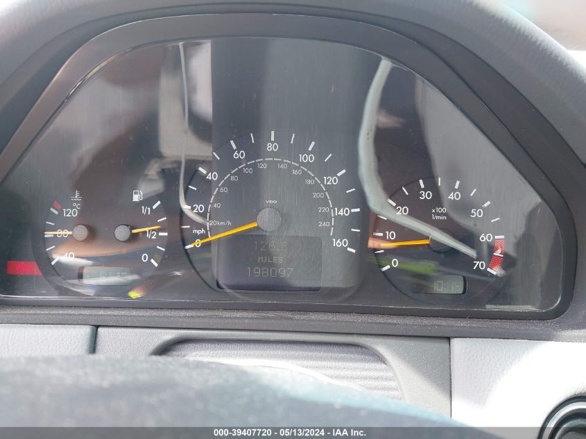 2002 Mercedes-Benz E-Class 4M (A5)/Special Edition VIN: WDBJF83J82X069095 Lot: 39407720