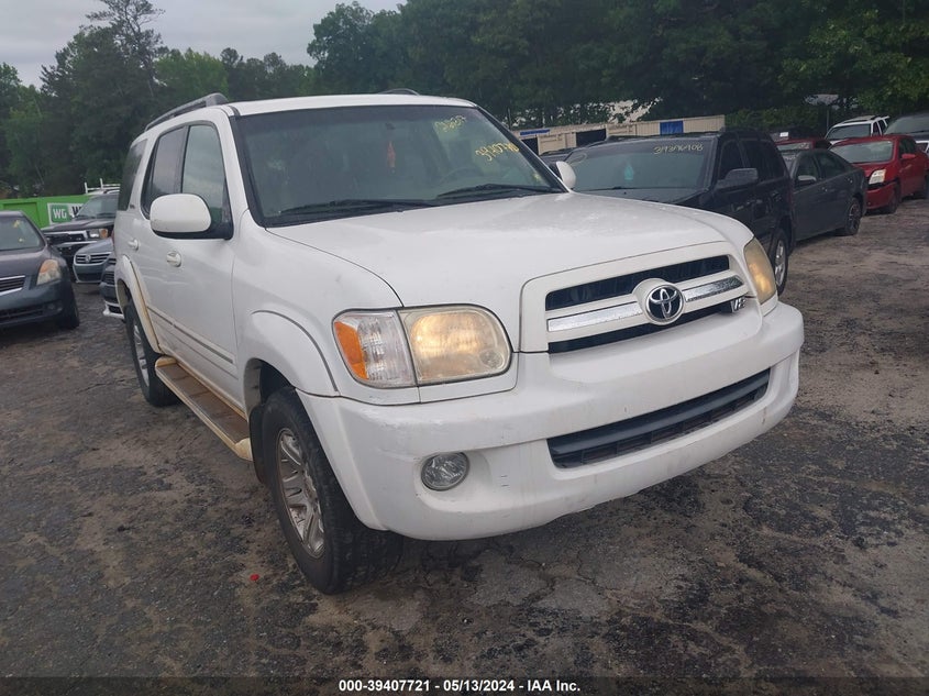 2006 Toyota Sequoia Limited V8 VIN: 5TDZT38A36S268317 Lot: 39407721