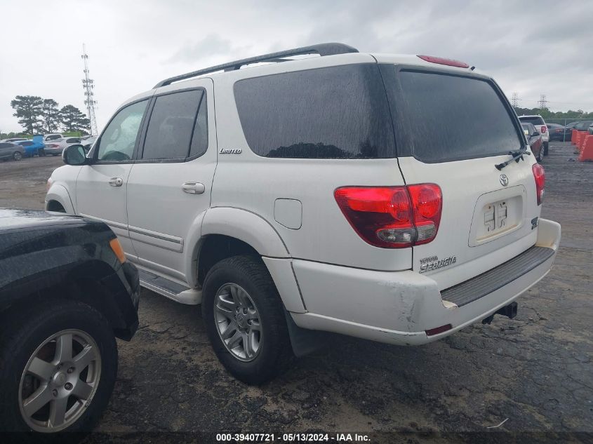 2006 Toyota Sequoia Limited V8 VIN: 5TDZT38A36S268317 Lot: 39407721