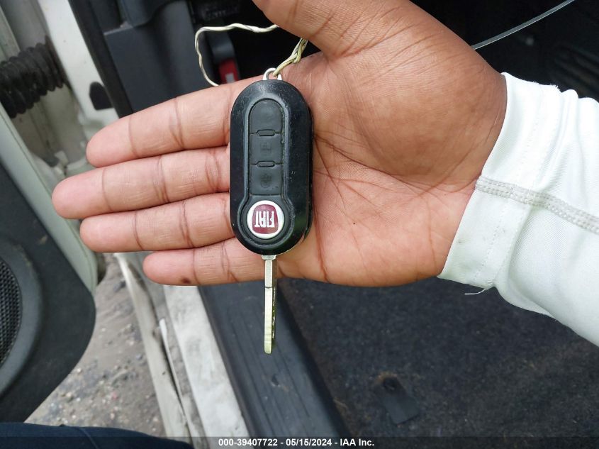 2012 Fiat 500C Lounge VIN: 3C3CFFER3CT119047 Lot: 39407722