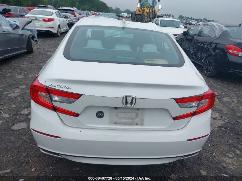 2021 Honda Accord Lx VIN: 1HGCV1F15MA018614 Lot: 39407728