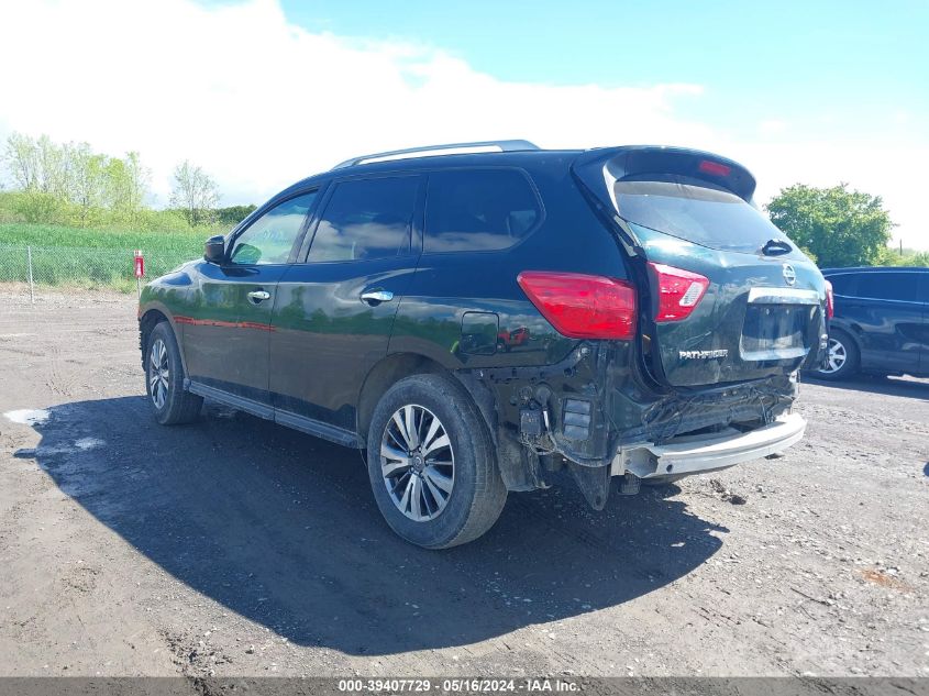 2019 Nissan Pathfinder Sv VIN: 5N1DR2MMXKC617354 Lot: 39407729