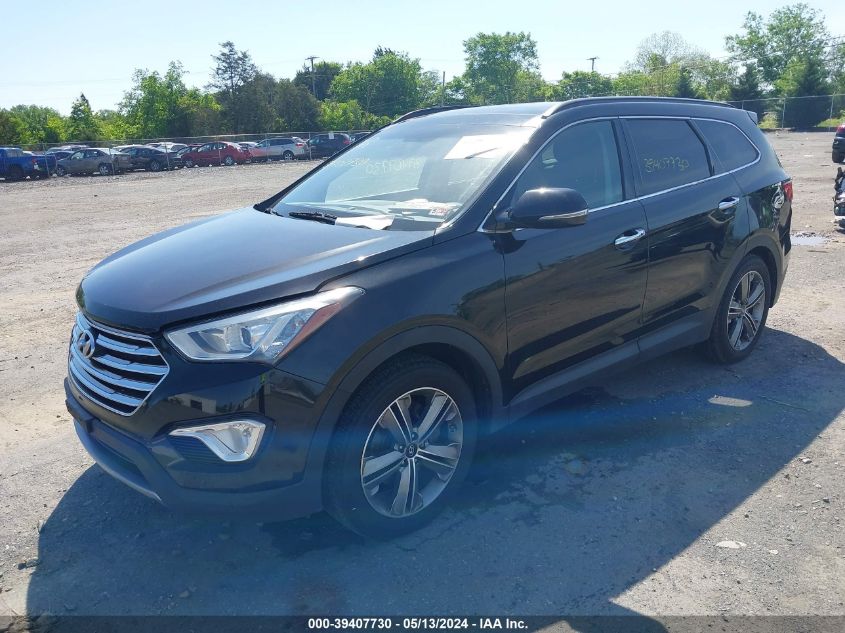 2015 Hyundai Santa Fe Limited VIN: KM8SR4HF6FU092386 Lot: 39407730