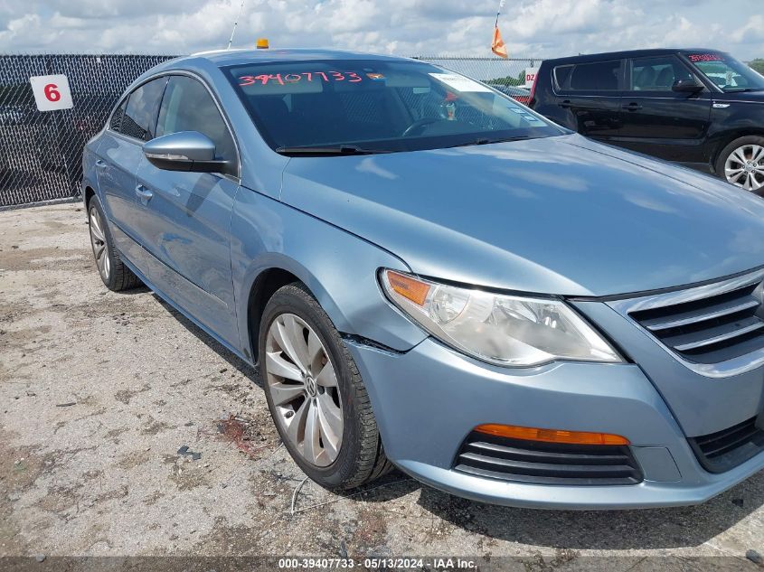 2012 Volkswagen Cc Sport VIN: WVWMP7AN7CE505301 Lot: 39407733