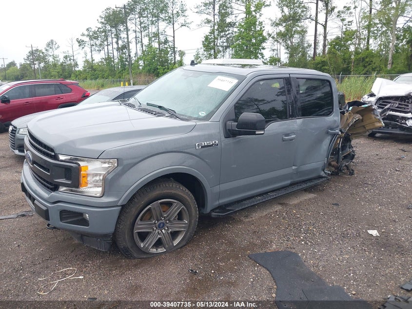VIN 1FTEW1EP2LKD65210 2020 FORD F-150 XLT