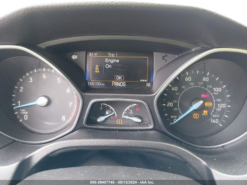 2016 Ford Focus Se VIN: 1FADP3K25GL224263 Lot: 39407745