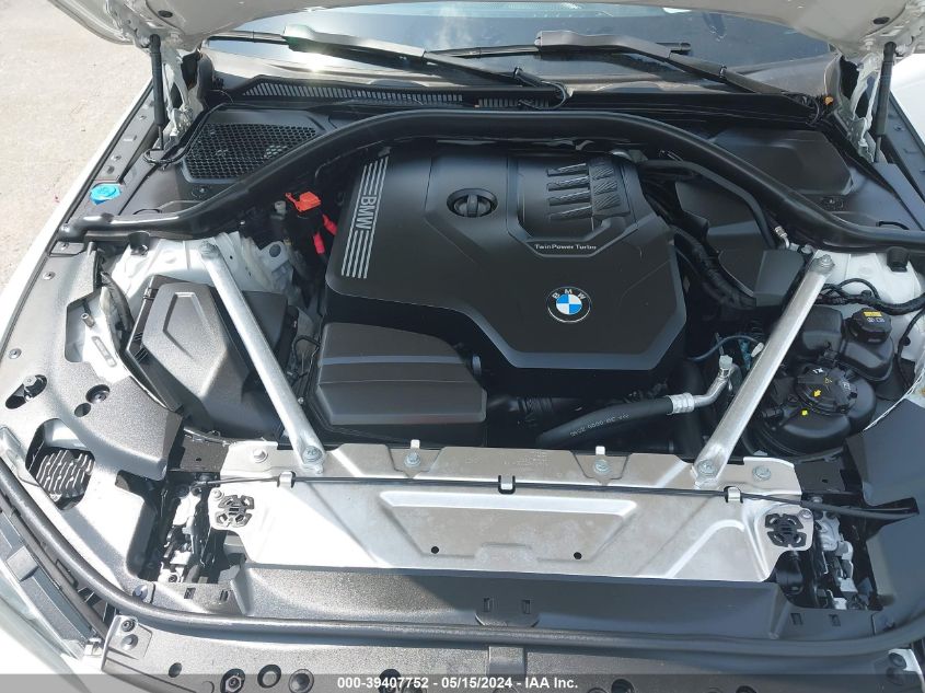 2021 BMW 430I VIN: WBA53AP09MCF41464 Lot: 39407752