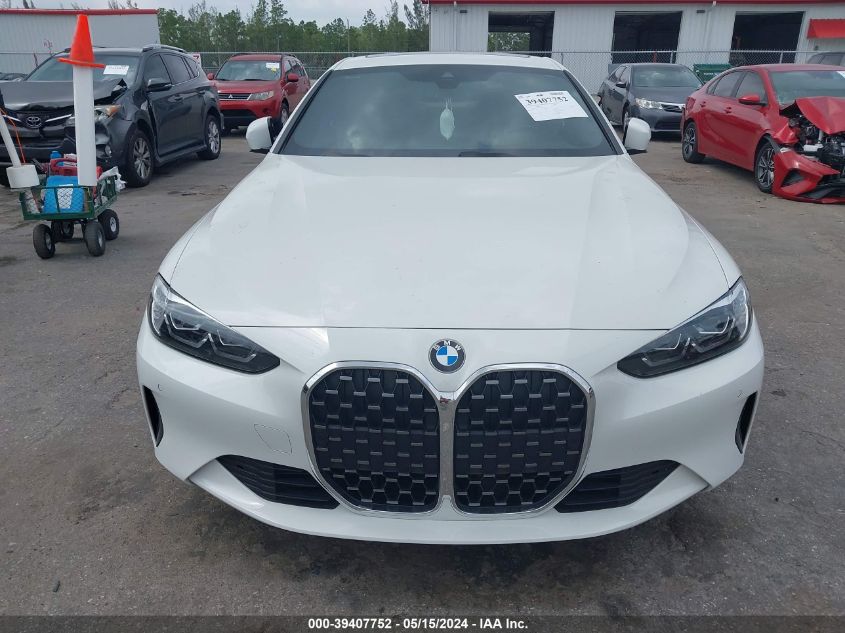 2021 BMW 430I VIN: WBA53AP09MCF41464 Lot: 39407752