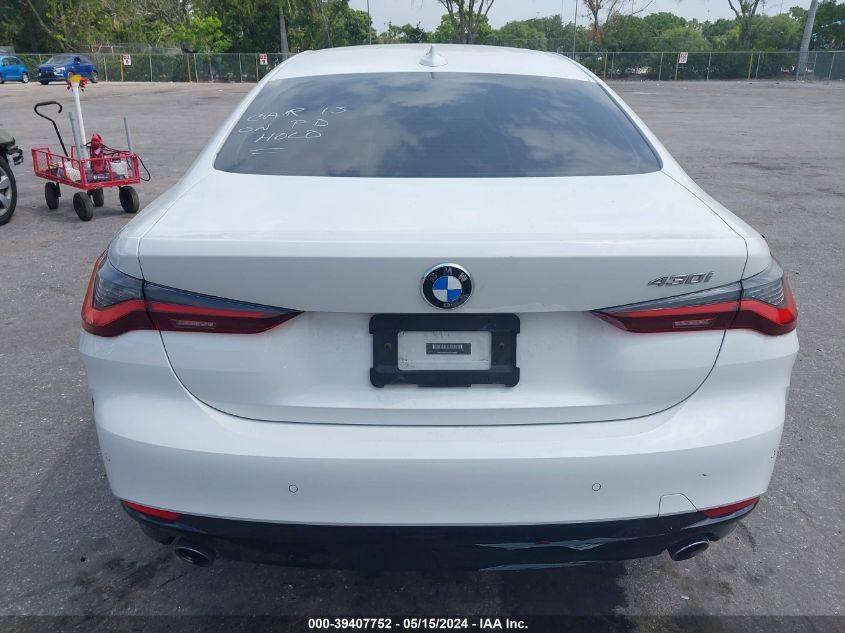 2021 BMW 430I VIN: WBA53AP09MCF41464 Lot: 39407752