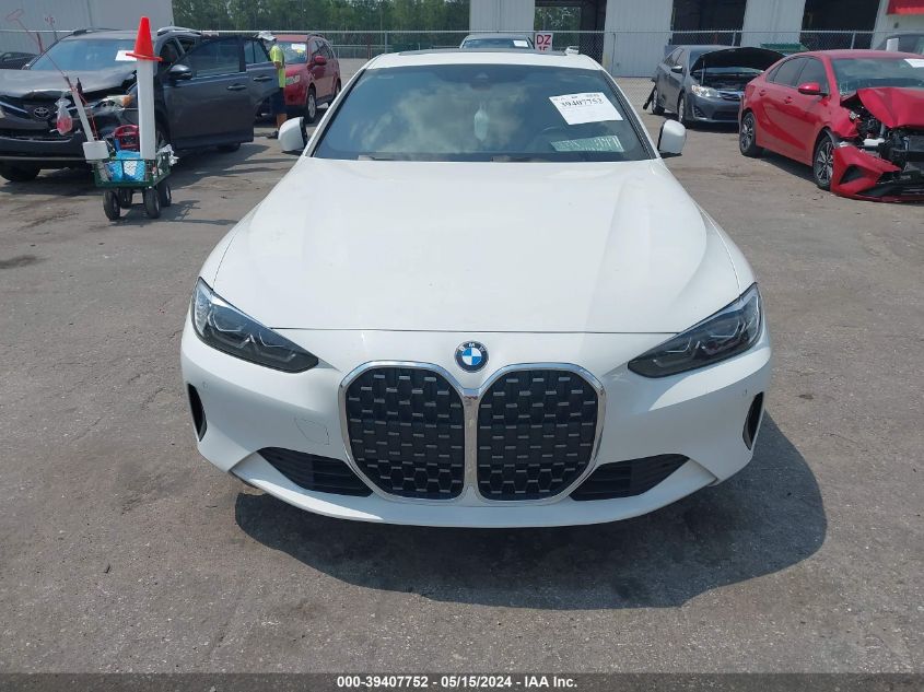 2021 BMW 430I VIN: WBA53AP09MCF41464 Lot: 39407752