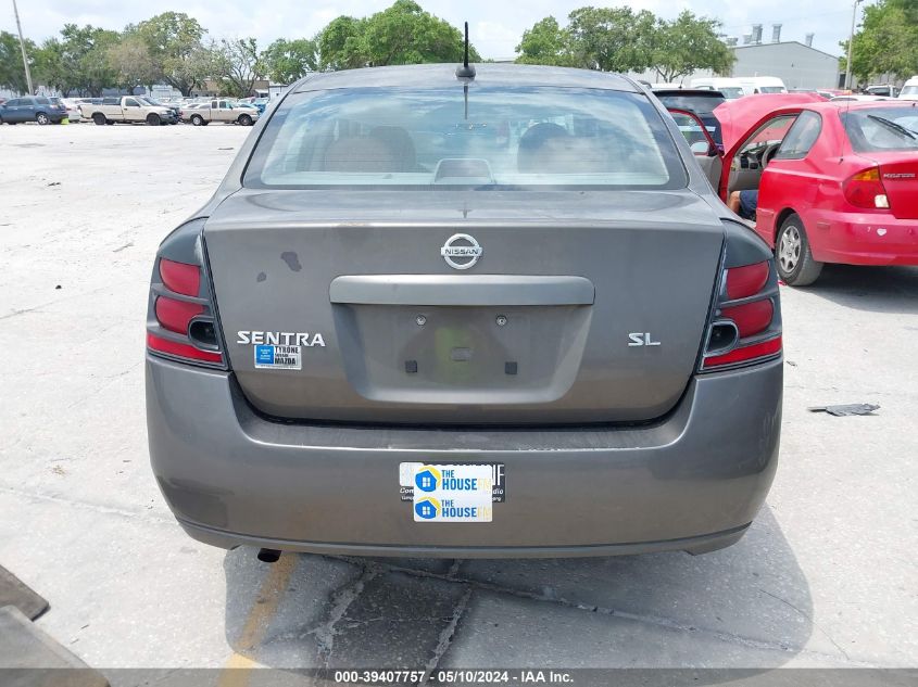 2008 Nissan Sentra 2.0Sl VIN: 3N1AB61E18L661081 Lot: 39407757