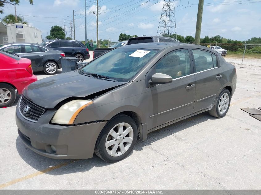 2008 Nissan Sentra 2.0Sl VIN: 3N1AB61E18L661081 Lot: 39407757