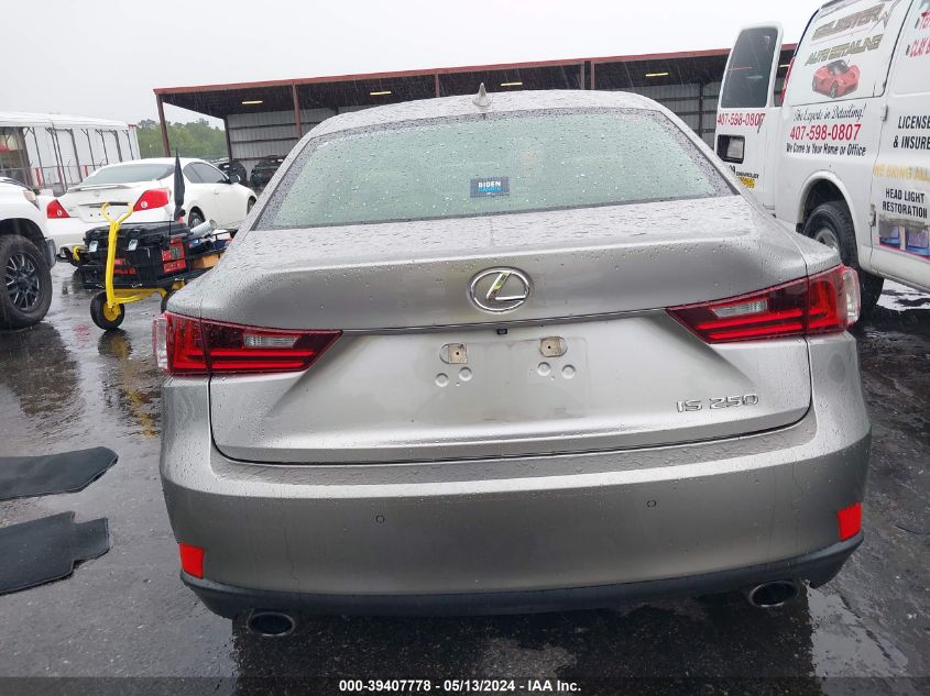 2014 Lexus Is 250 250 VIN: JTHBF1D25E5018186 Lot: 39407778