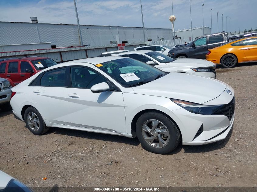 2021 Hyundai Elantra Se VIN: 5NPLL4AG5MH049890 Lot: 39407780