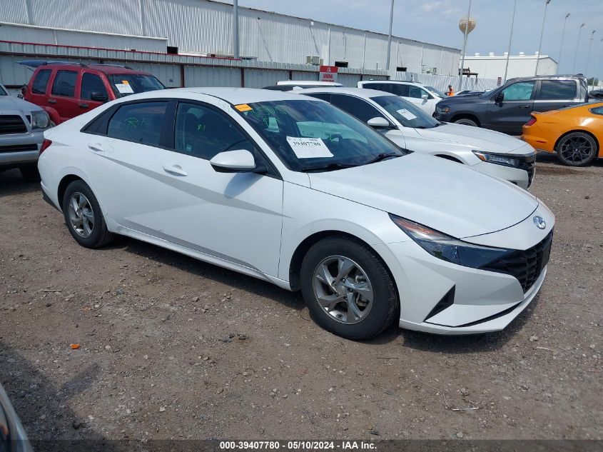 2021 Hyundai Elantra Se VIN: 5NPLL4AG5MH049890 Lot: 39407780