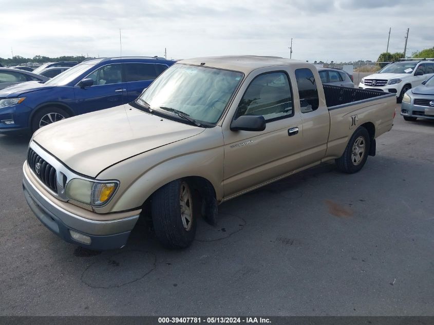 2002 Toyota Tacoma Xtracab VIN: 5TEVL52N32Z098382 Lot: 39407781