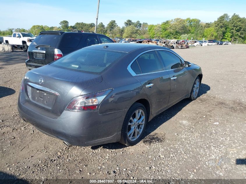 2013 Nissan Maxima 3.5 Sv VIN: 1N4AA5AP6DC841566 Lot: 39407807