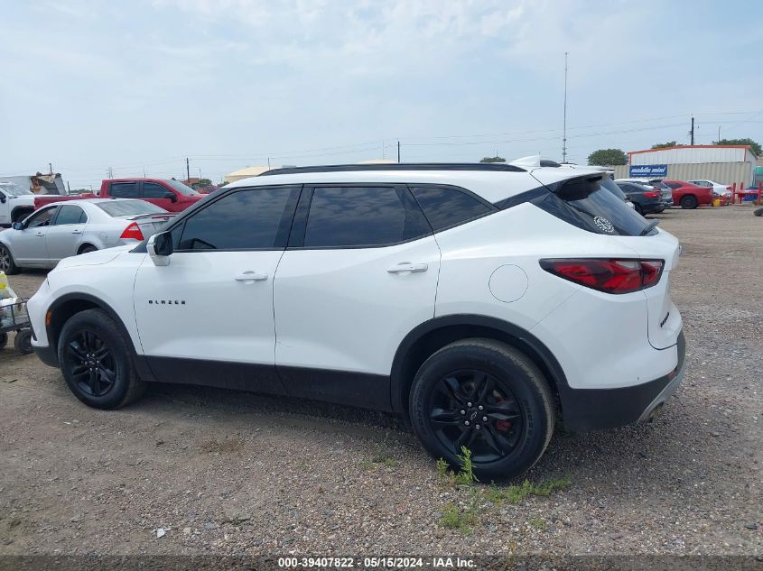 2021 Chevrolet Blazer Fwd 1Lt VIN: 3GNKBBRAXMS523395 Lot: 39407822