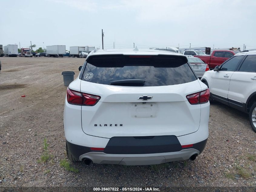 2021 Chevrolet Blazer Fwd 1Lt VIN: 3GNKBBRAXMS523395 Lot: 39407822