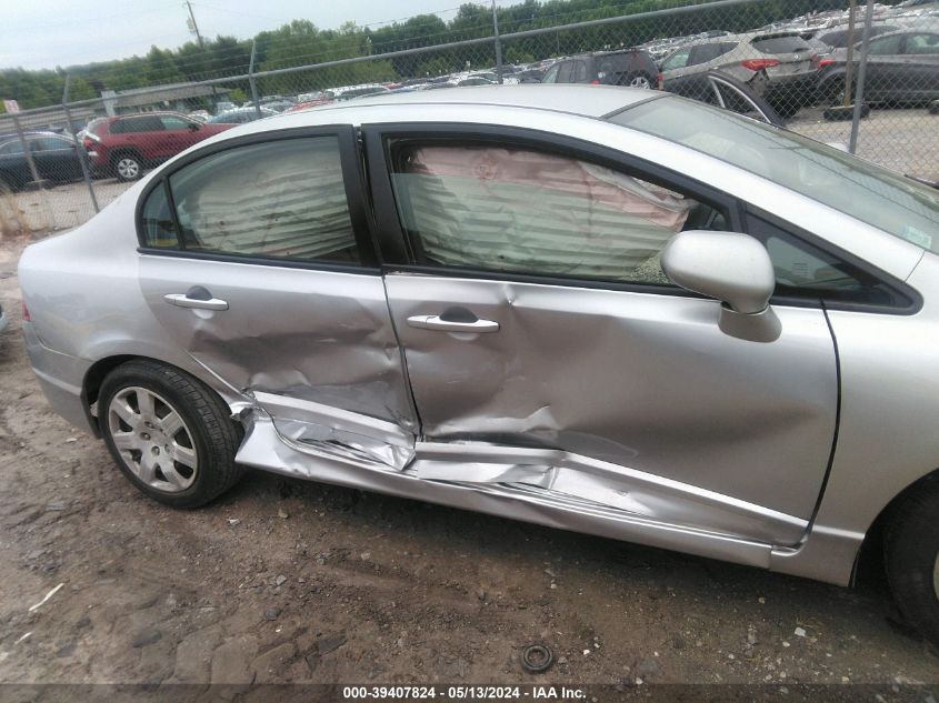 2008 Honda Civic Lx VIN: 2HGFA16578H302703 Lot: 39407824