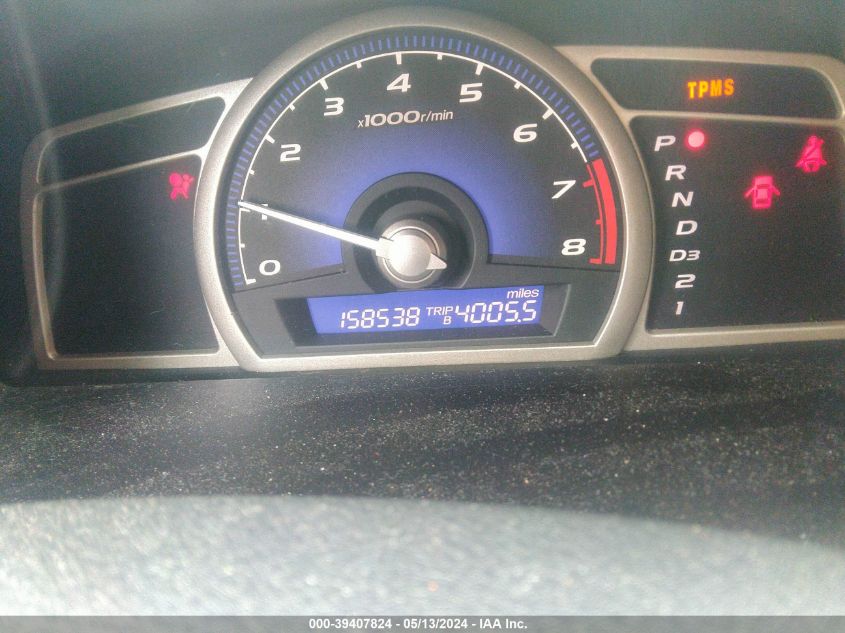 2008 Honda Civic Lx VIN: 2HGFA16578H302703 Lot: 39407824