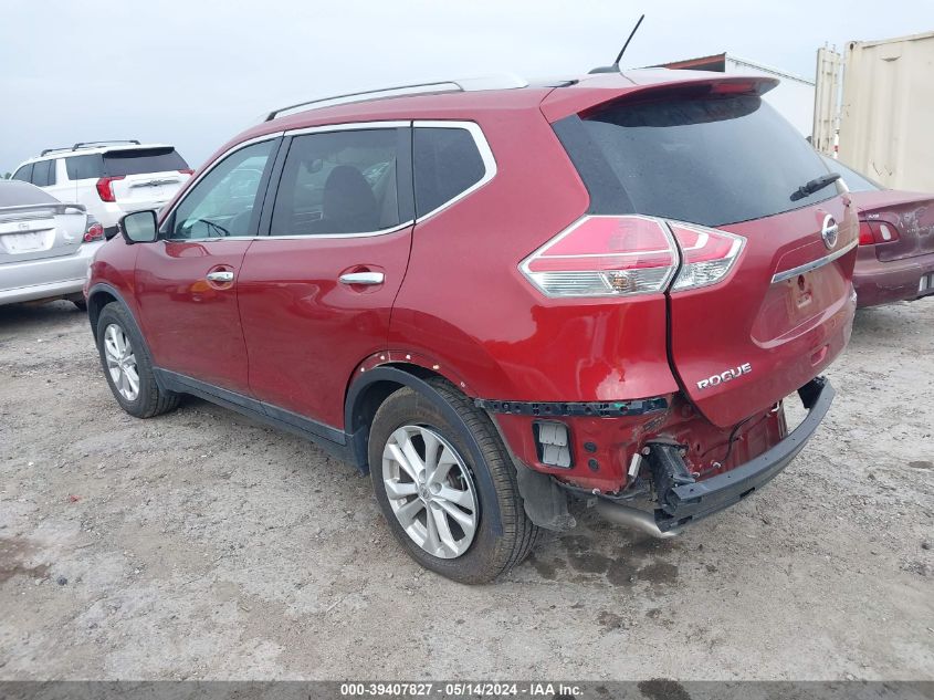 2014 Nissan Rogue Sv VIN: 5N1AT2MK0EC757517 Lot: 39407827