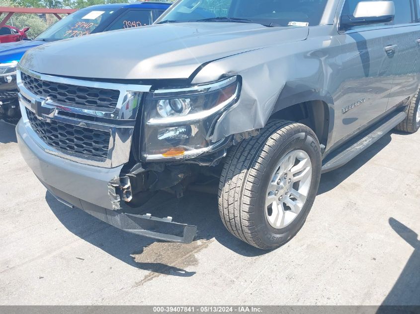 2018 Chevrolet Suburban Lt VIN: 1GNSKHKC6JR269326 Lot: 39407841