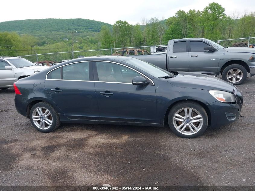 2012 Volvo S60 T5 VIN: YV1622FS1C2092229 Lot: 39407842