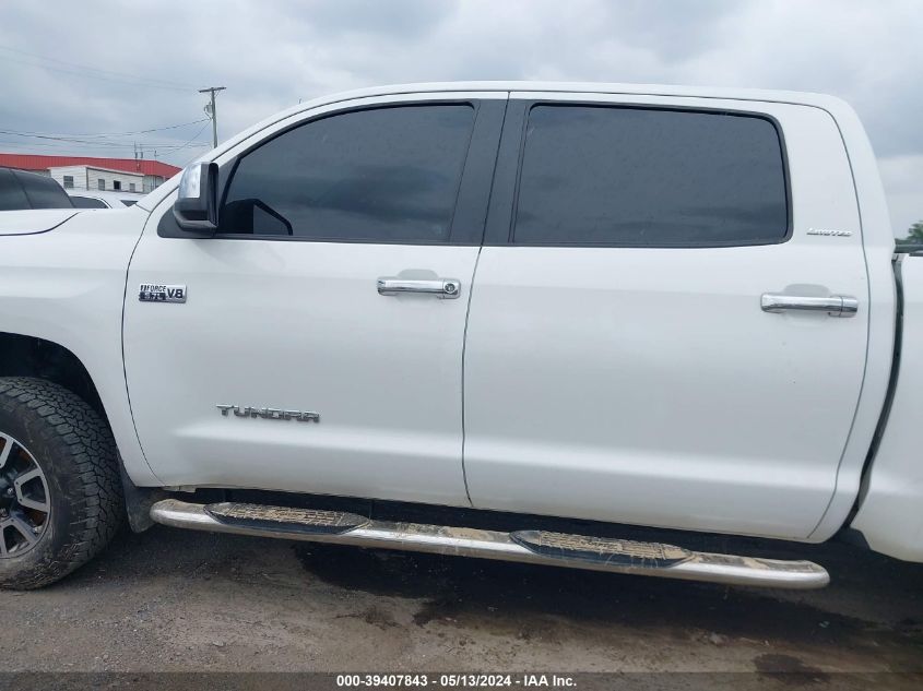 2018 Toyota Tundra Limited 5.7L V8 VIN: 5TFHY5F11JX771729 Lot: 39407843