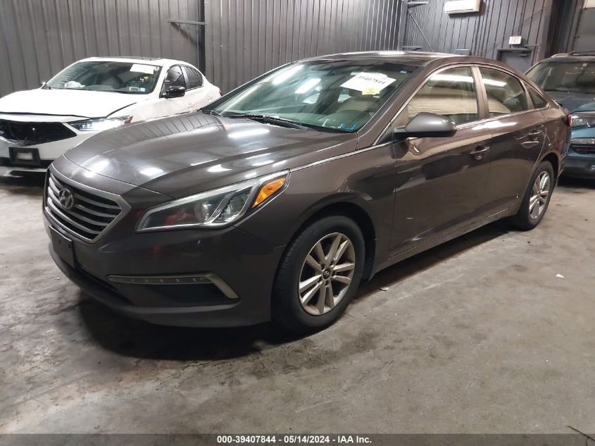 2015 Hyundai Sonata Se VIN: 5NPE24AF8FH161993 Lot: 39407844