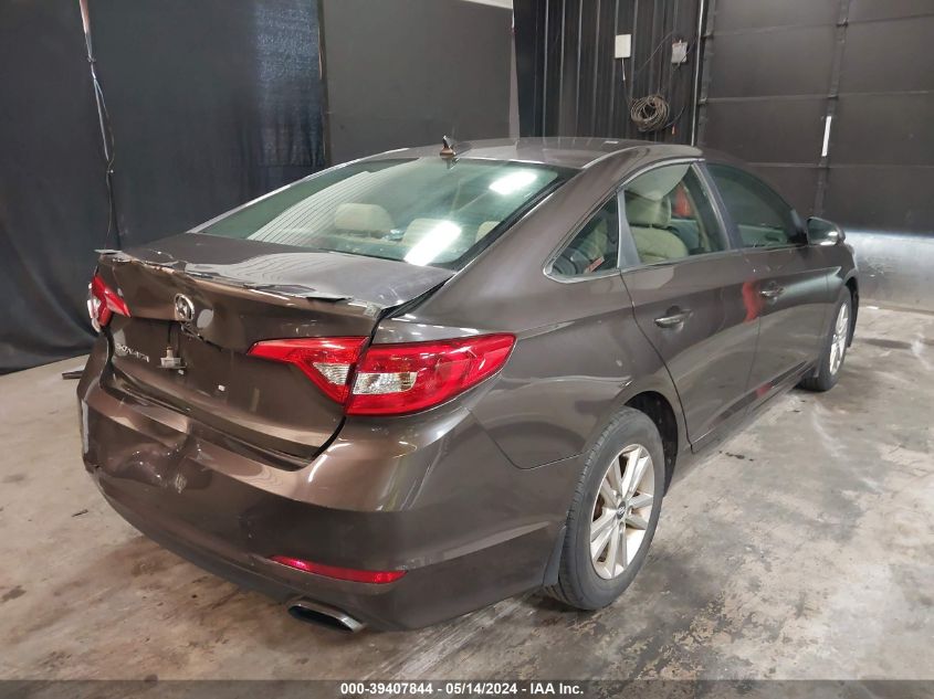 2015 Hyundai Sonata Se VIN: 5NPE24AF8FH161993 Lot: 39407844