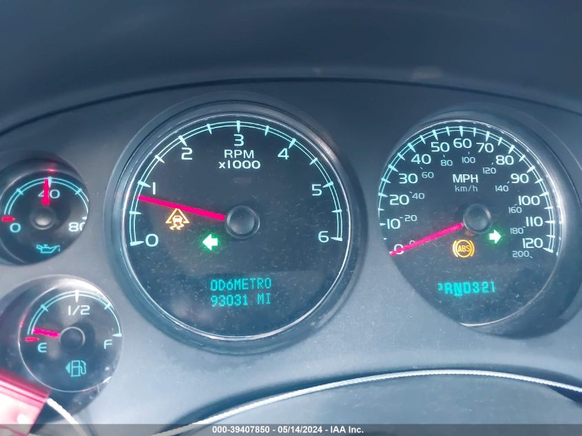 2007 Chevrolet Tahoe Lt VIN: 1GNFC13087R302782 Lot: 39407850