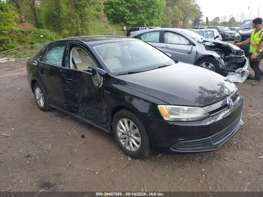 2013 Volkswagen Jetta Hybrid Se VIN: 3VW637AJXDM237905 Lot: 39407855