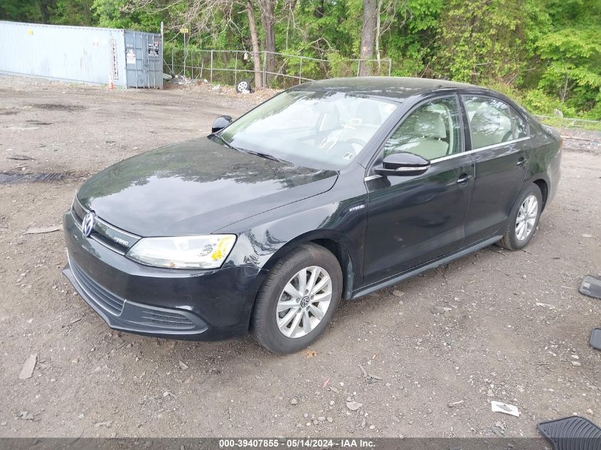 2013 Volkswagen Jetta Hybrid Se VIN: 3VW637AJXDM237905 Lot: 39407855