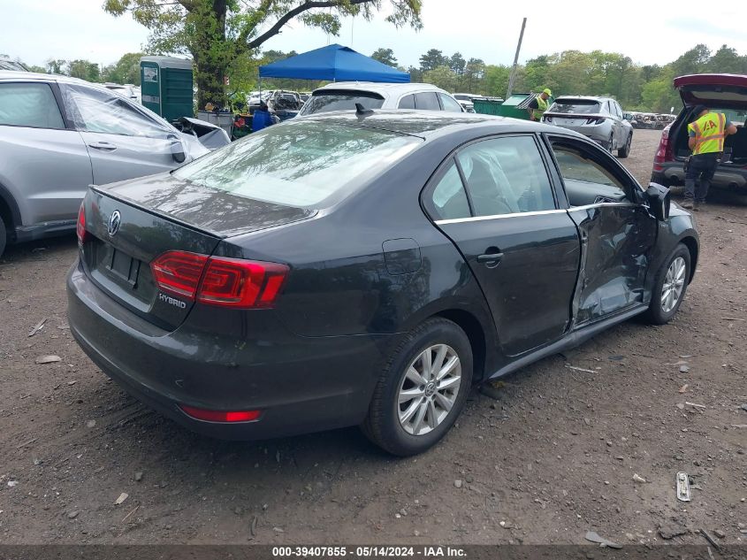 2013 Volkswagen Jetta Hybrid Se VIN: 3VW637AJXDM237905 Lot: 39407855