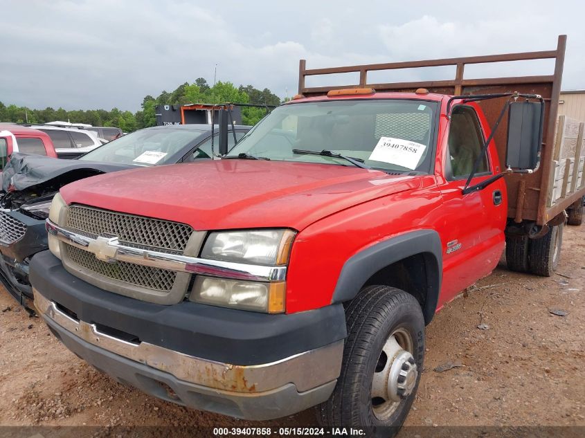 2004 Chevrolet Silverado 3500 Chassis Work Truck VIN: 1GBJK342X4E280230 Lot: 39407858