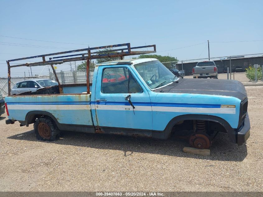 1983 Ford F150 VIN: 1FTDF15Y4DKA05314 Lot: 39407863