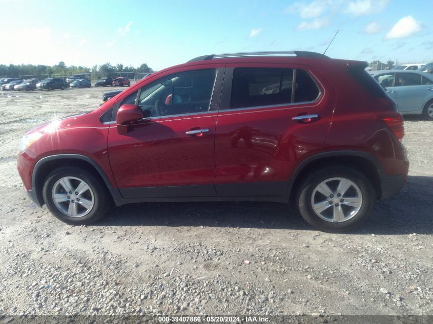 2020 Chevrolet Trax Fwd Lt VIN: 3GNCJLSB8LL253043 Lot: 39407866