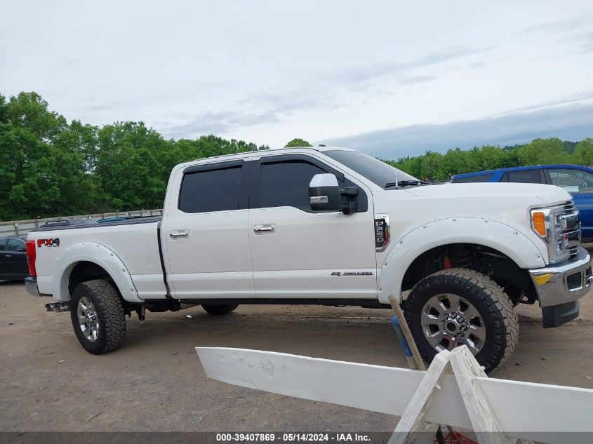 2017 Ford F-250 Lariat VIN: 1FT7W2BT2HED55525 Lot: 39407869