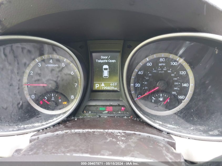 2013 Hyundai Santa Fe Sport VIN: 5XYZUDLBXDG116757 Lot: 39407871