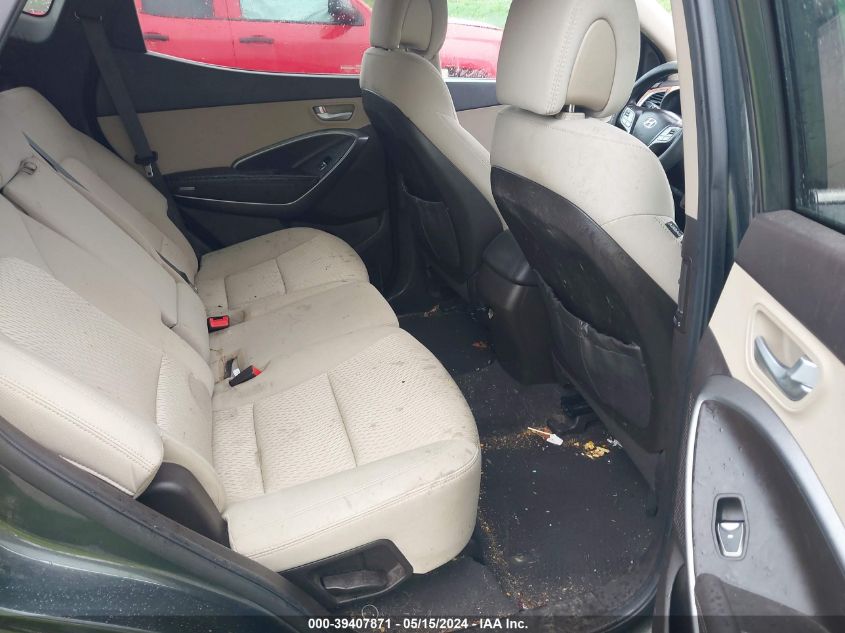 2013 Hyundai Santa Fe Sport VIN: 5XYZUDLBXDG116757 Lot: 39407871