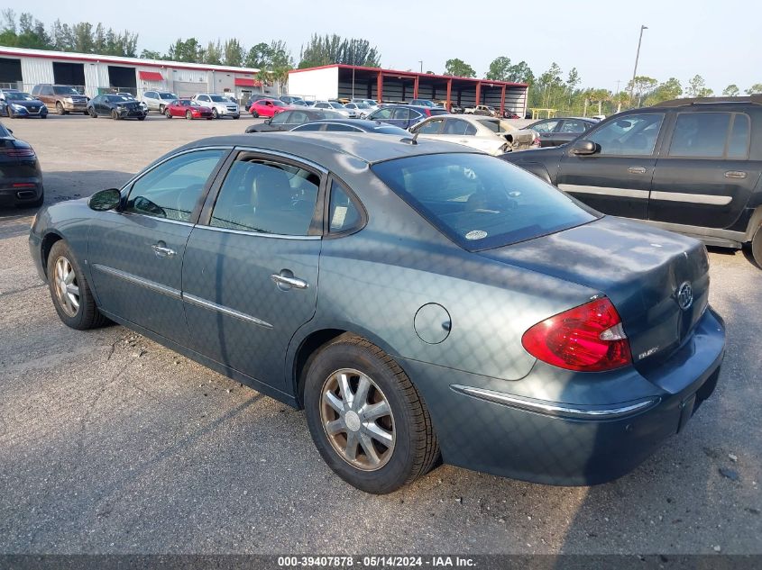 2006 Buick Lacrosse Cxl VIN: 2G4WD582261168345 Lot: 39407878